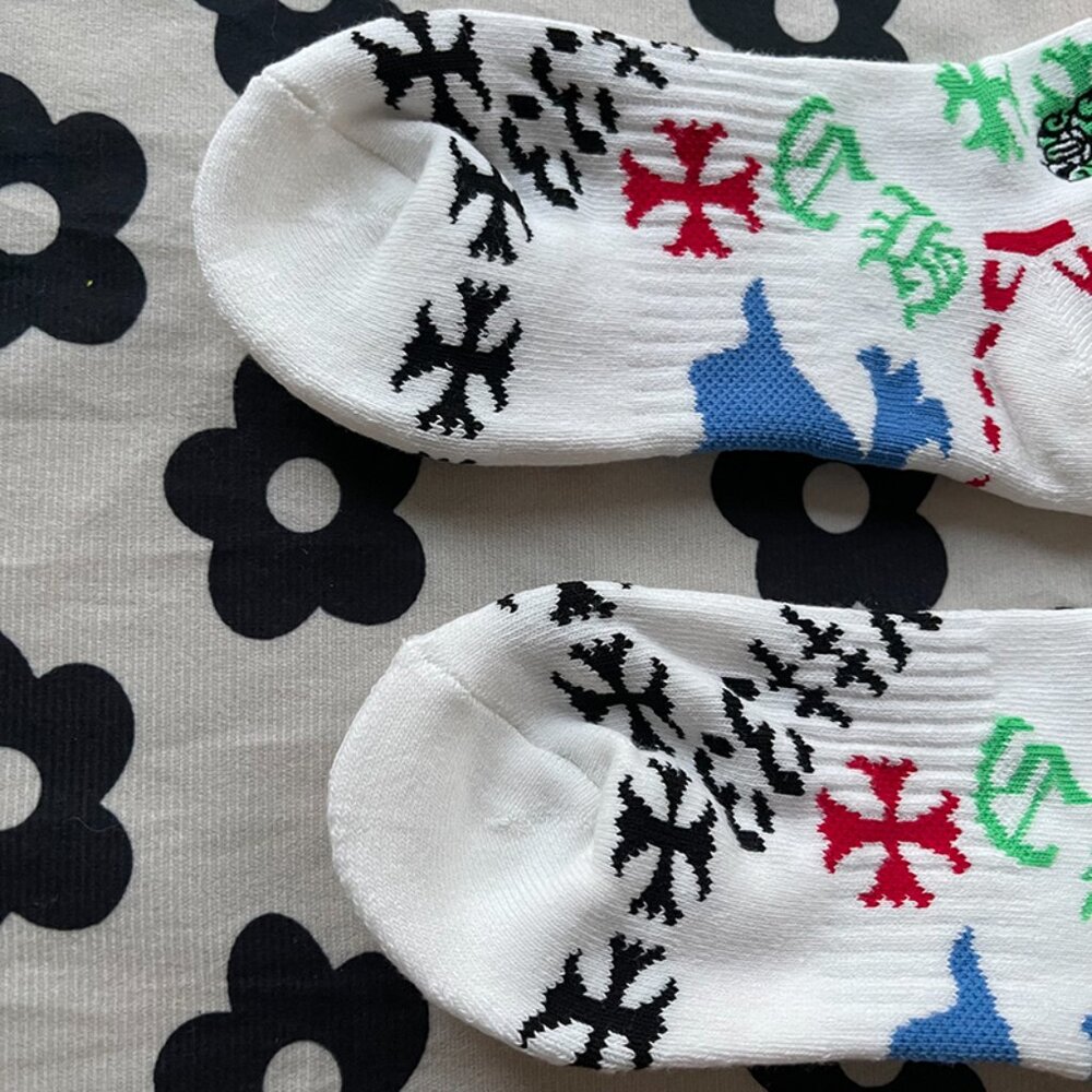 Chrome Hearts Multi Stencil Socks - image 3